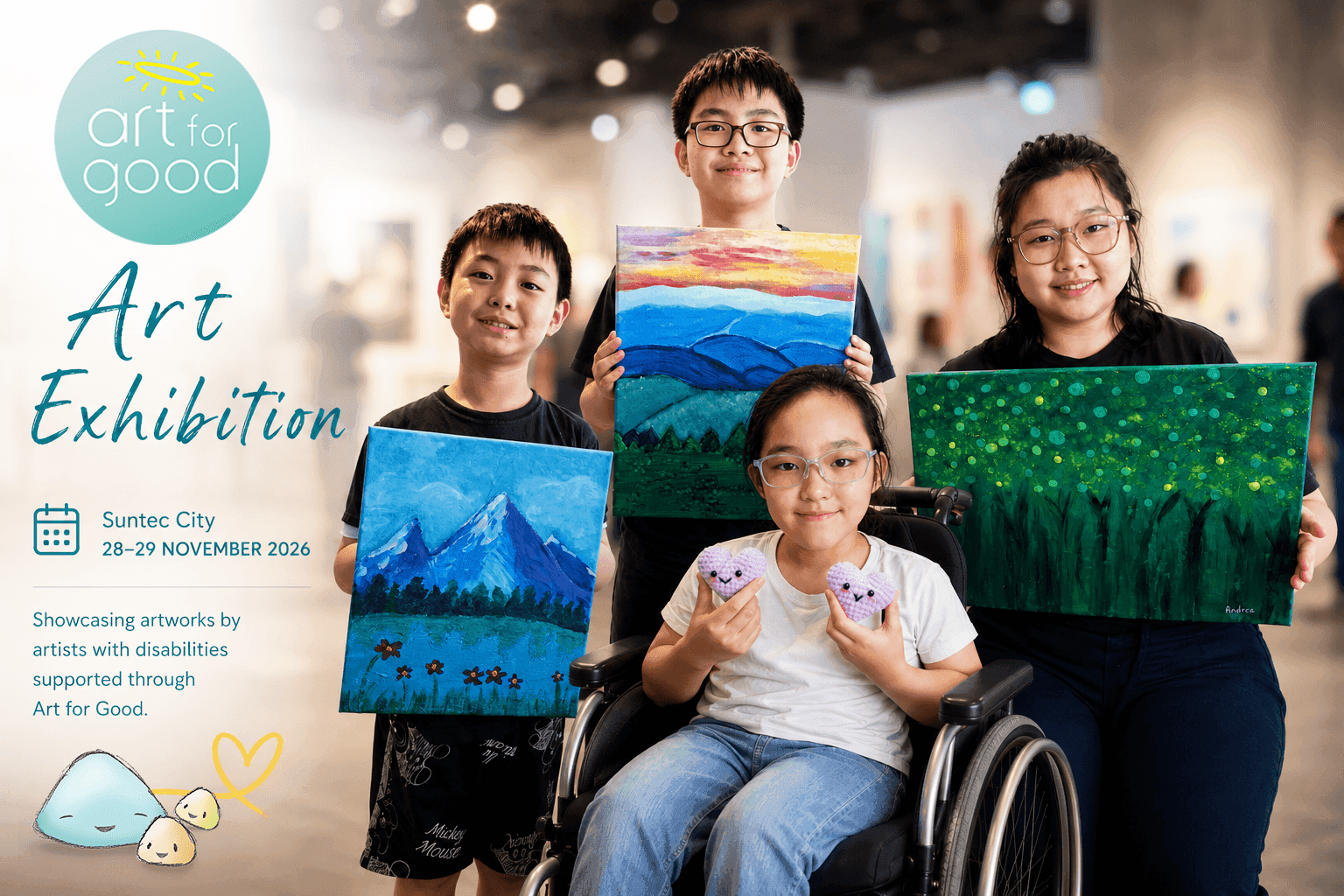 Art for Good: Supporting Artists with Disabilities