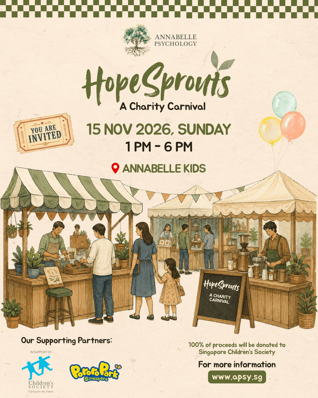 HopeSprouts Charity Bazaar 2026