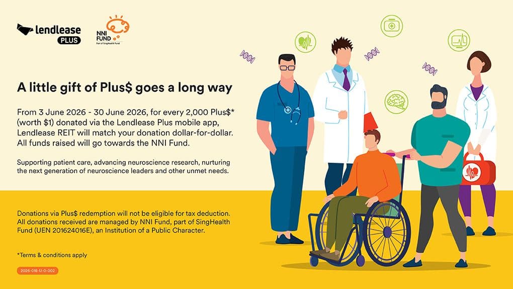 Support Neurological Care and Research by Donating Your Lendlease Plus$